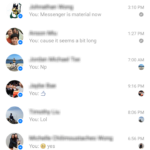 Facebook Messenger – nový vzhled (2)