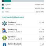 Nexus 6 – obsazení RAM