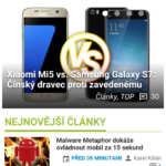 Nový web Svět Androida – mobilní verze 1