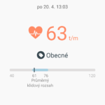 Samsun Galaxy S6 Edge –  aplikace S-Health (2)