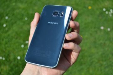 Samsung Galaxy S6 Edge a jeho skleněná záda