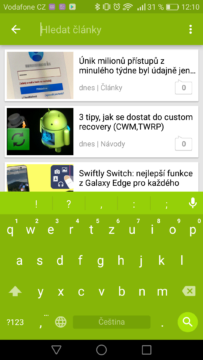 5 klávesnic z Google Play – Chrooma Keyboard 3