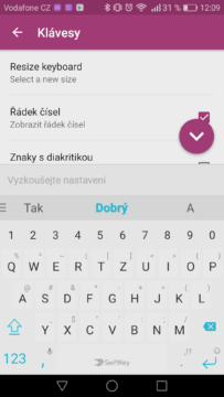 5 klávesnic z Google Play – SwiftKey 3