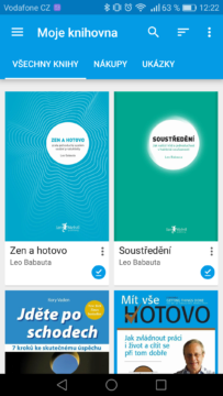 Knihy Google Play – aplikace 2