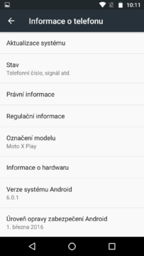 Moto X Play – info o telefonu