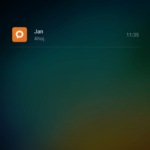 Xiaomi Mi4i –  prostředí systému,  zamykací obrazovka (1)