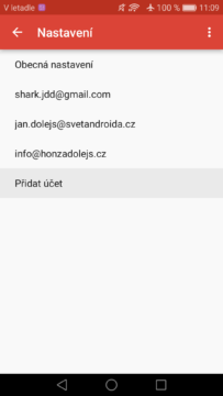 Gmail – pridani pop3 imap 1