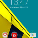 Vodafone Smart ultra 6 – domácí obrazovka