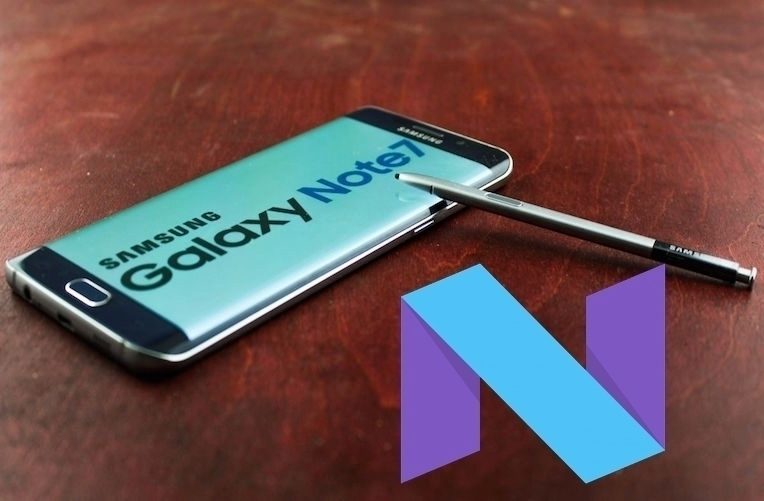 Android 7 – note 7
