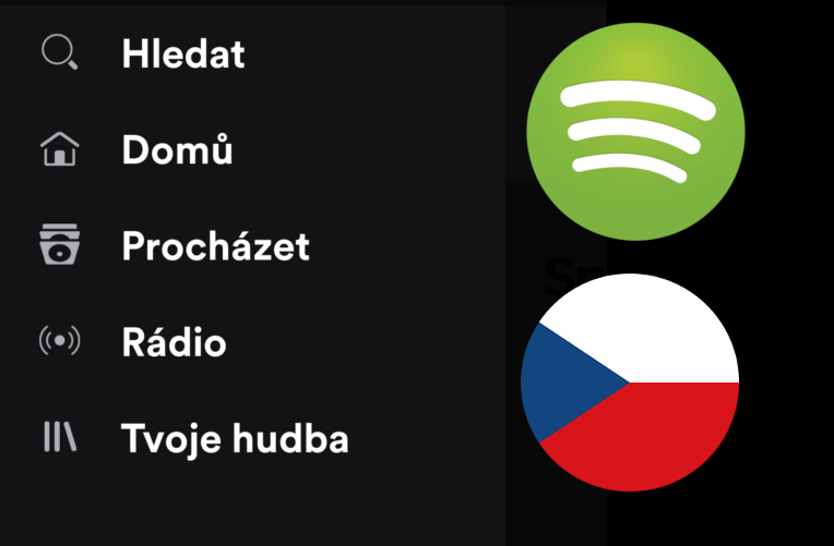 Spotify v češtině