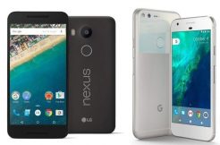 Pixel telefony a Nexus