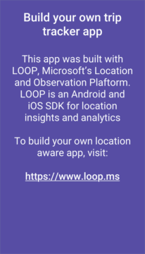 Trip Tracker propaguje LOOP SDK