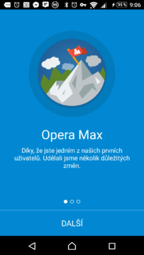 Spořič dat Opera Max představuje nový koncept