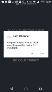 Cold Turkey dává poslední šanci