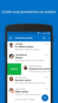 Outlook pro Android