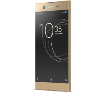 03_Xperia_XA1_Ultra_gold_front_angled_left