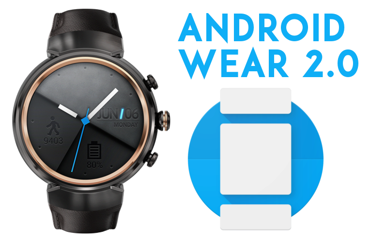 aktualizace Android Wear 2.0