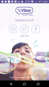 Viber v nové verzi 6.6