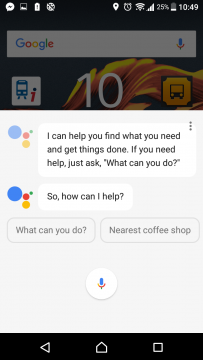 Google Assistant Sony Xperia (3)