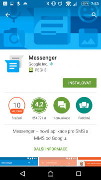 Hangouts nabízí přechod na Messenger