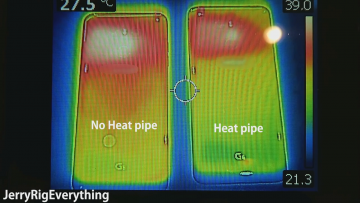 Srovnání: s Heat Pipe a bez