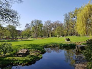 Samsung Galaxy S8 recenze fotoaparát jezero park