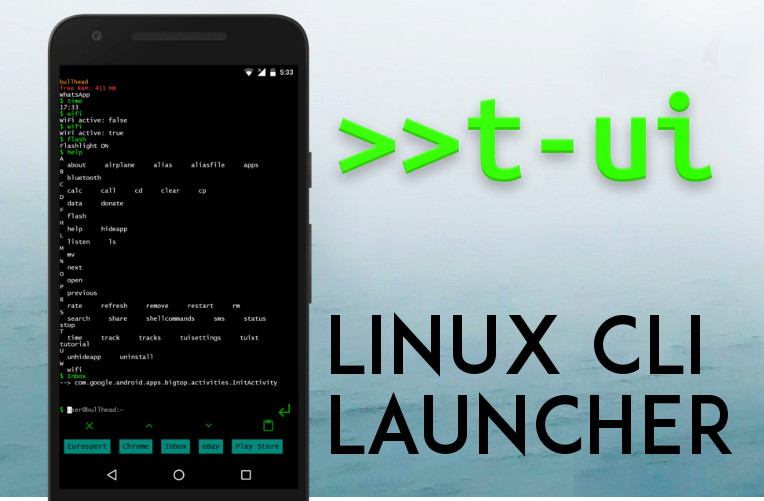 unikatni launcher linux