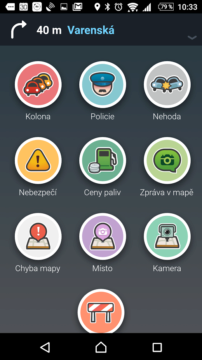 V navigaci Waze lze hlásit různé události