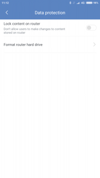 Xiaomi Mi R1D app data protect
