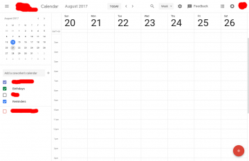 Google Calendar novy vzhled