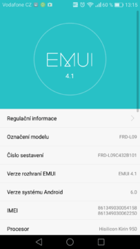 Honor 8 – system Android, EMUI 7