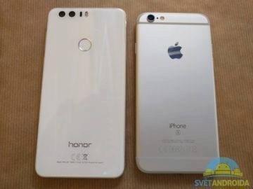 Honor 8 vs. iPhone 2