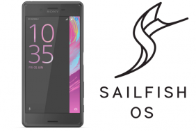 sailfish OS telefon sony xperia x
