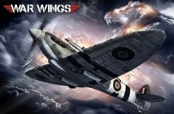 Hra War Wings je zjednodušenou leteckou bojovkou