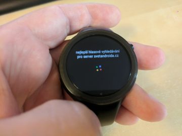 hlasove vyhledavani android wear 2