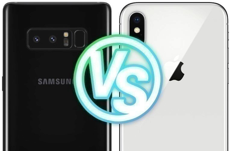 Foto test Samsung Galaxy Note8 vs. Apple iPhone X