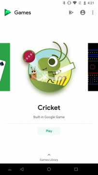 cricket hry google play
