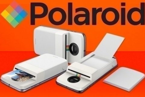 polaroid moto mod tiskarna telefon