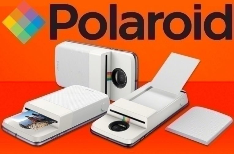 polaroid moto mod tiskarna telefon
