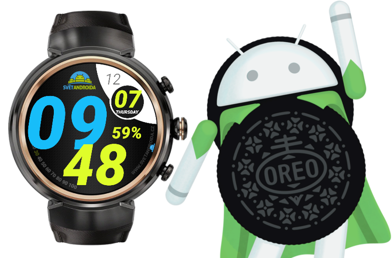 hodinky s android wear android 8 oreo