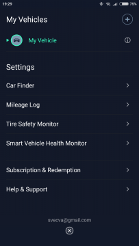 ZUS Smart Tire Safety Monitor app 3
