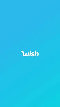 Aplikace Wish startuje