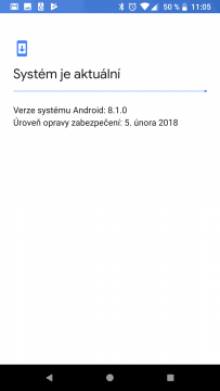 aktualizace android tlacitko