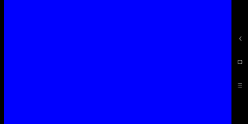 Test vadných obrazových bodů - modrá