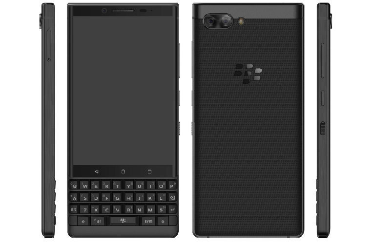 render blackberry keytwo telefon