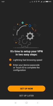 Nastavení oprávnění k VPN