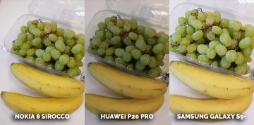 fototest Nokia 8 Sirocco vs Huawei P20 Pro vs Samsung Galaxy S9 Plus - ovoce