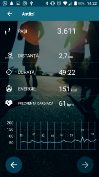 Silvercrest Fitness naramek aplikace
