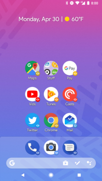 android p novinky action launcher 35
