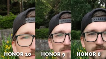 honor 10 fotí skvěle - selfie detail